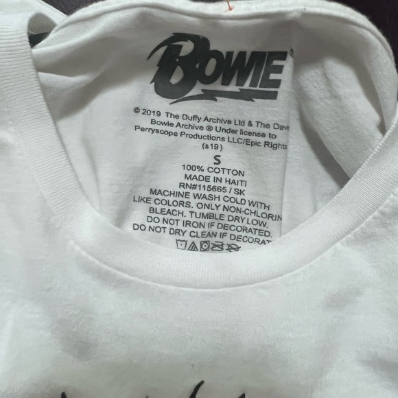 David Bowie tee - Picture 3 of 3